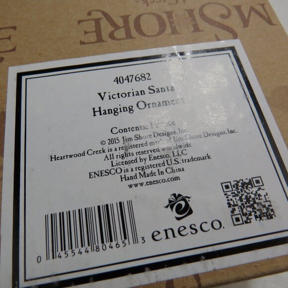 Jim Shore Santa Claus Figurine - Red and Green - Picture 3 of 7